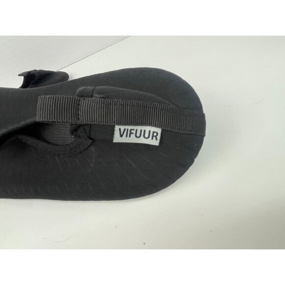Vifuur Men's Black Non Slip Water Sock Sports Quick-Dry Aqua Shoes Size 44-45 - Picture 3 of 6
